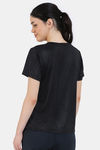 Zelocity Quick Dry Gym Relaxed Top - Jet Black — thumbnail 3